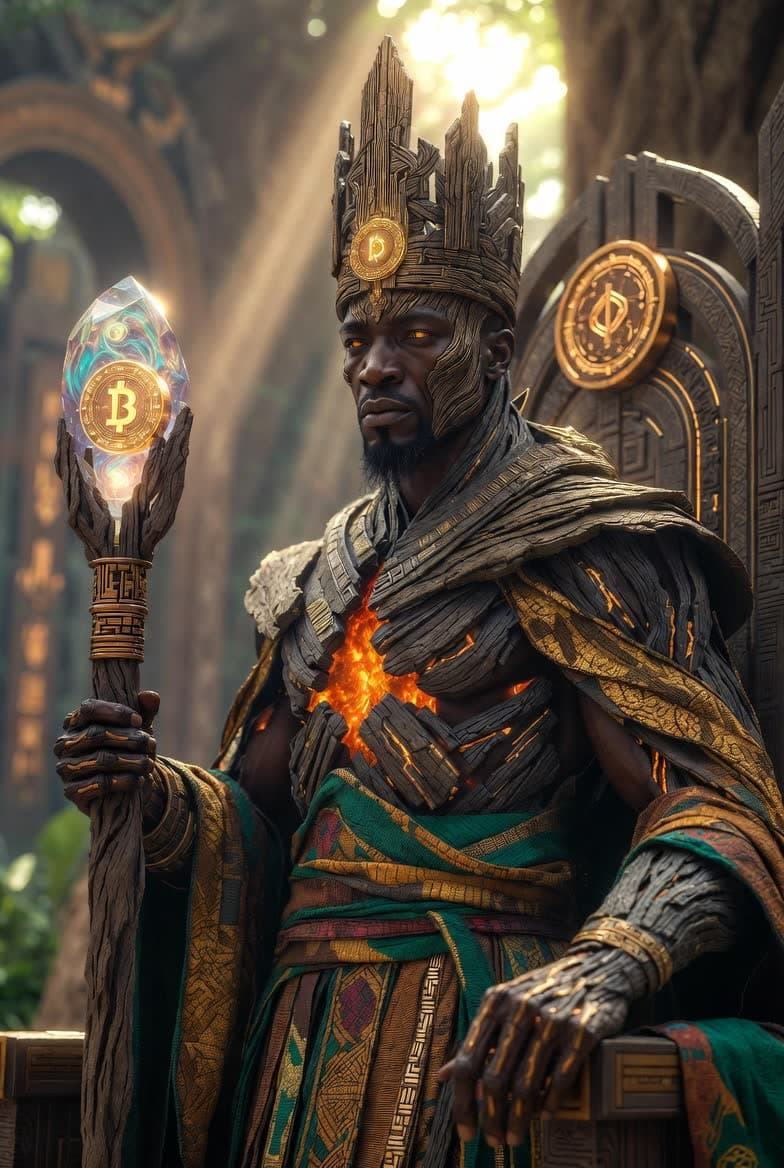 Official Ironwood forest-throne king artwork